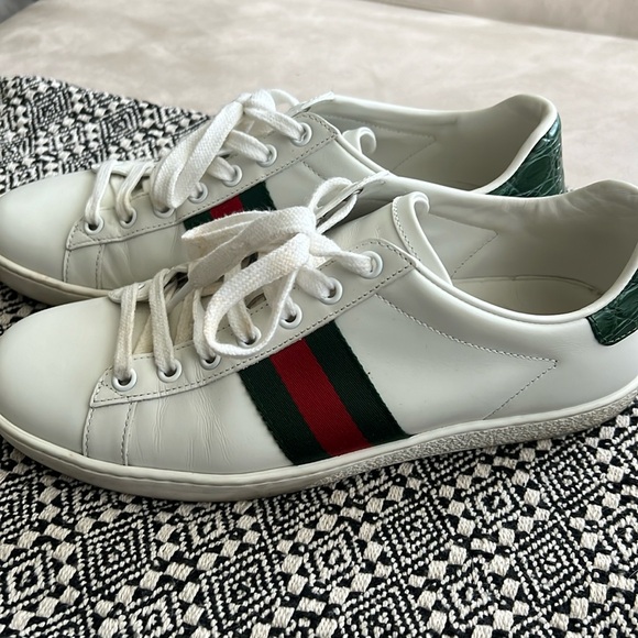 Gucci Ace Leather Sneaker shoes with box - Picture 4 of 7